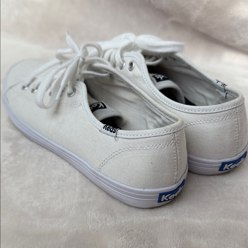 Keds Classic White Lace-Up Sneakers - Picture 4 of 6